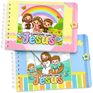 Páginas de colorir bíblicas, no estilo Bobbie Goods