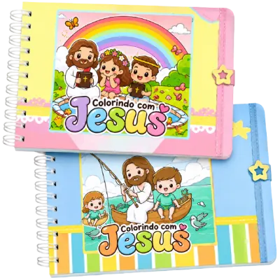 Colorindo com Jesus
